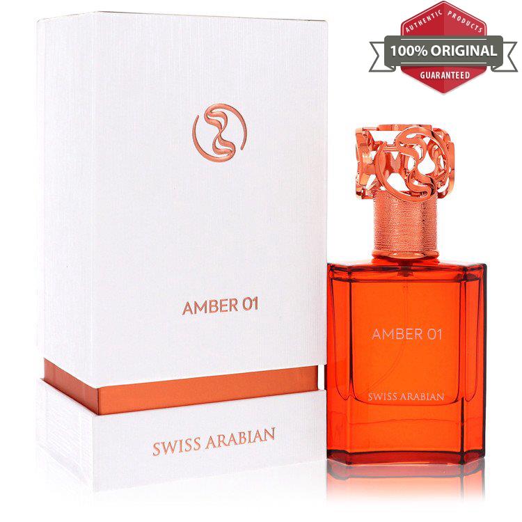 Swiss Arabian Amber 01 Cologne 1.7 oz Edp Spray Unisex For Men