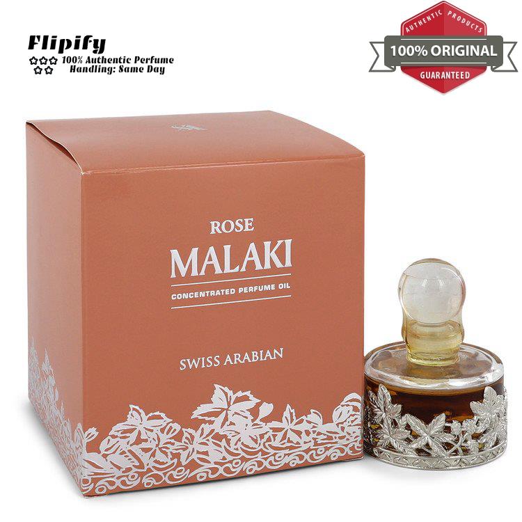 Swiss Arabian Rose Malaki Perfume 1 oz Concentrated Perfume Oil For Women