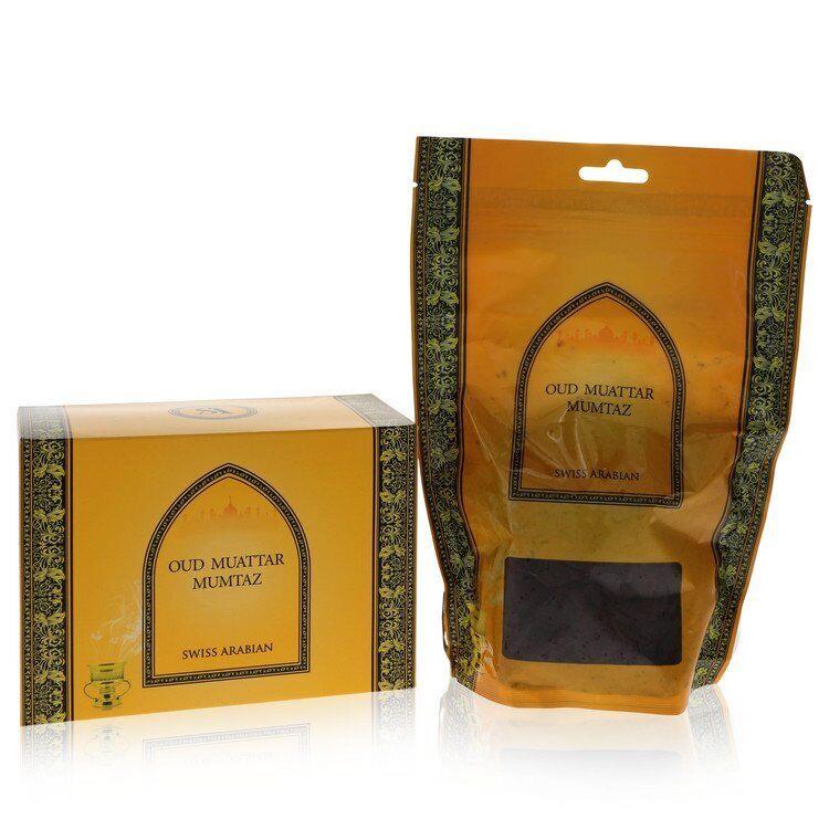 Swiss Arabian Oud Muattar Mumtaz by Swiss Arabian Incense 3.4oz/100ml Unisex