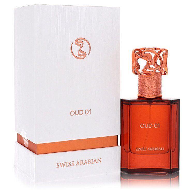 Swiss Arabian Oud 01 by Swiss Arabian Eau De Parfum Spray Unisex 1.7 oz For M