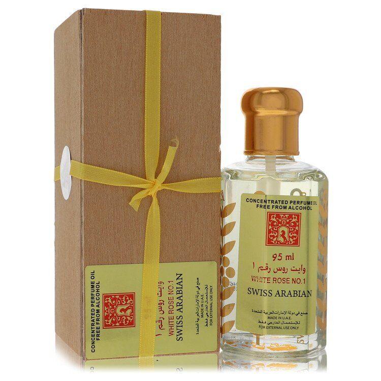 White Rose No 1 by Swiss Arabian Concentrated Perfume Oil Free From Alcohol