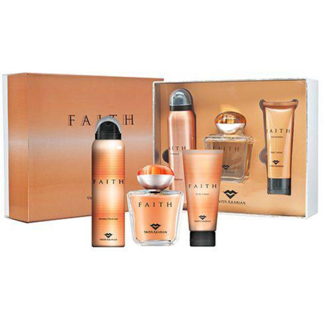 Faith 3 Piece Perfume Gift Set by Swiss Arabian