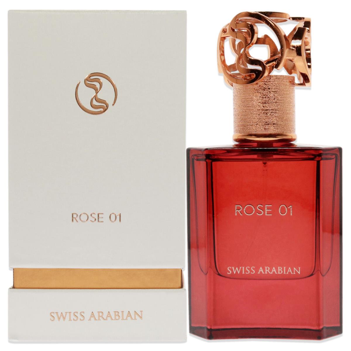 3 Pack Rose 01 by Swiss Arabian For Unisex - 1.7 oz Edp Spray