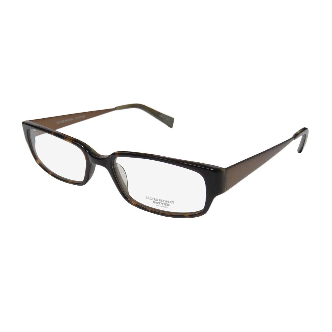 Oliver Peoples Alter-ego Prestigious Brand Eyeglass Frame/eyewear/glasses Tortoise / Bronze