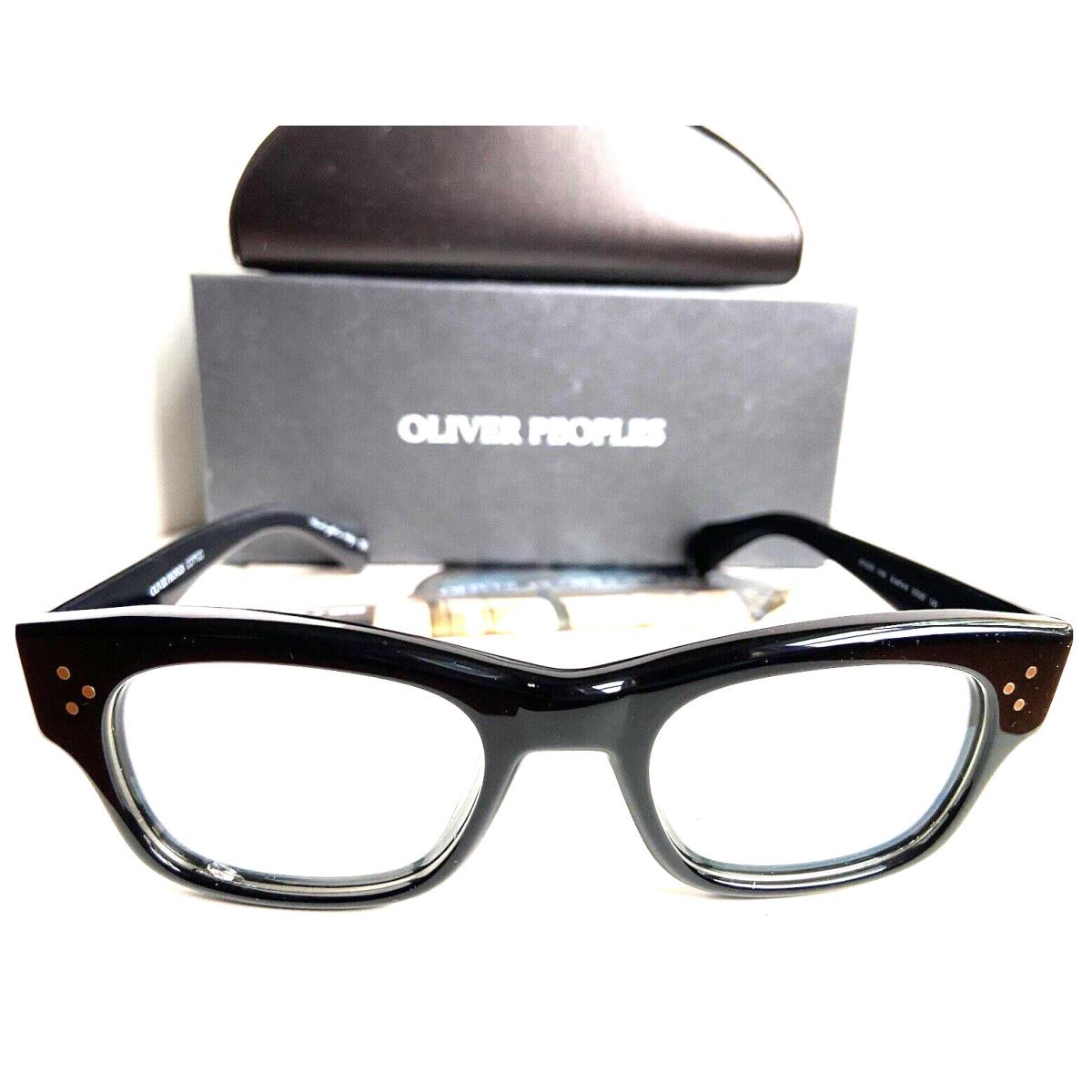 Oliver Peoples OV 5229 1005 Bradford Black 50mm Men`s Women Eyeglasses Frame