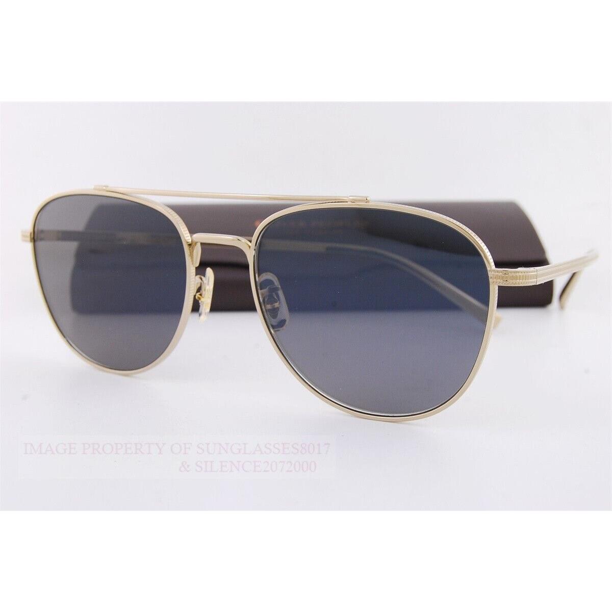 Oliver Peoples Sunglasses Rivetti 1335/ST 5035R5 Gold Titanium/carbon Grey