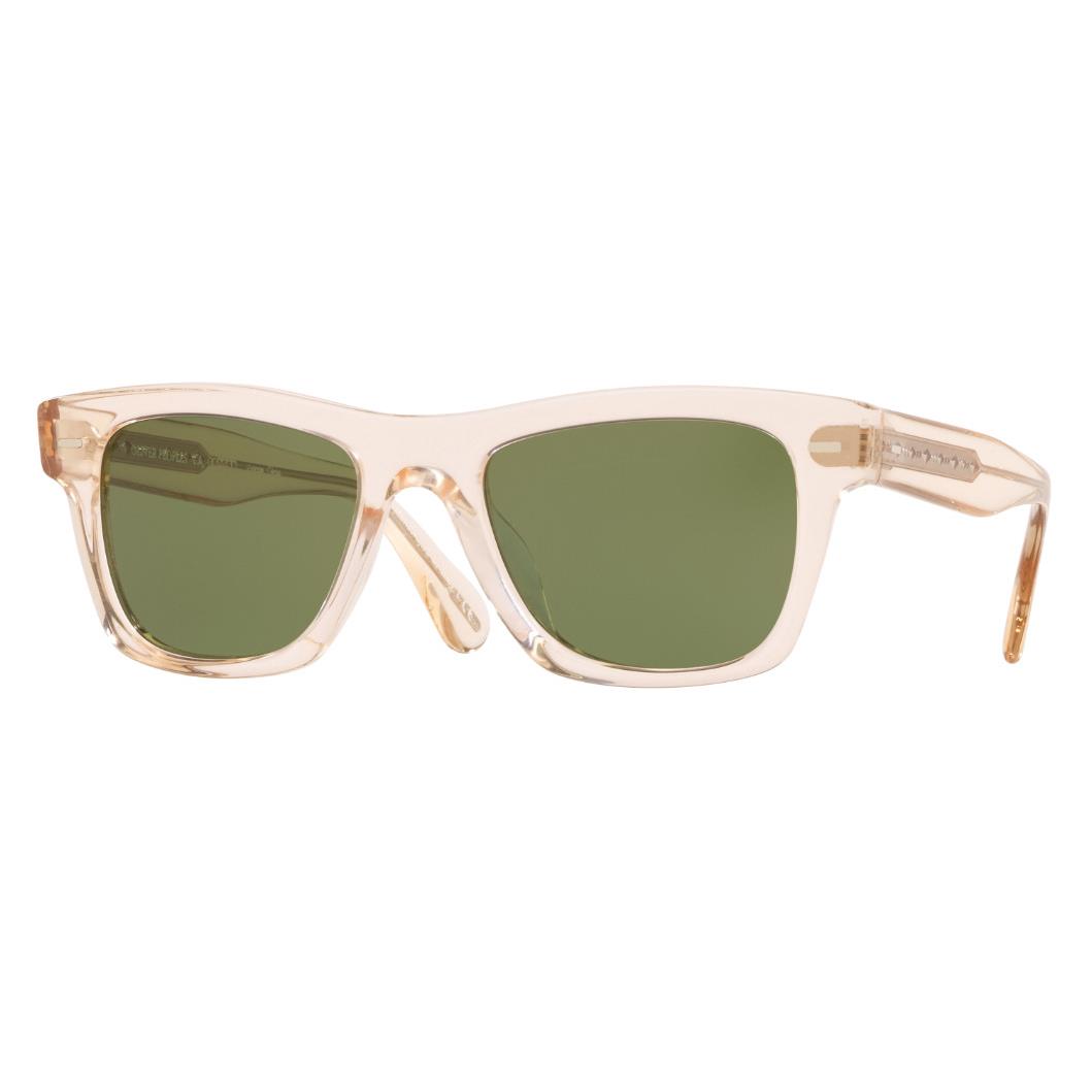 Oliver Peoples OV5393SU 109452 Sunglasses Men`s Buff-honey/green Crystal Lenses