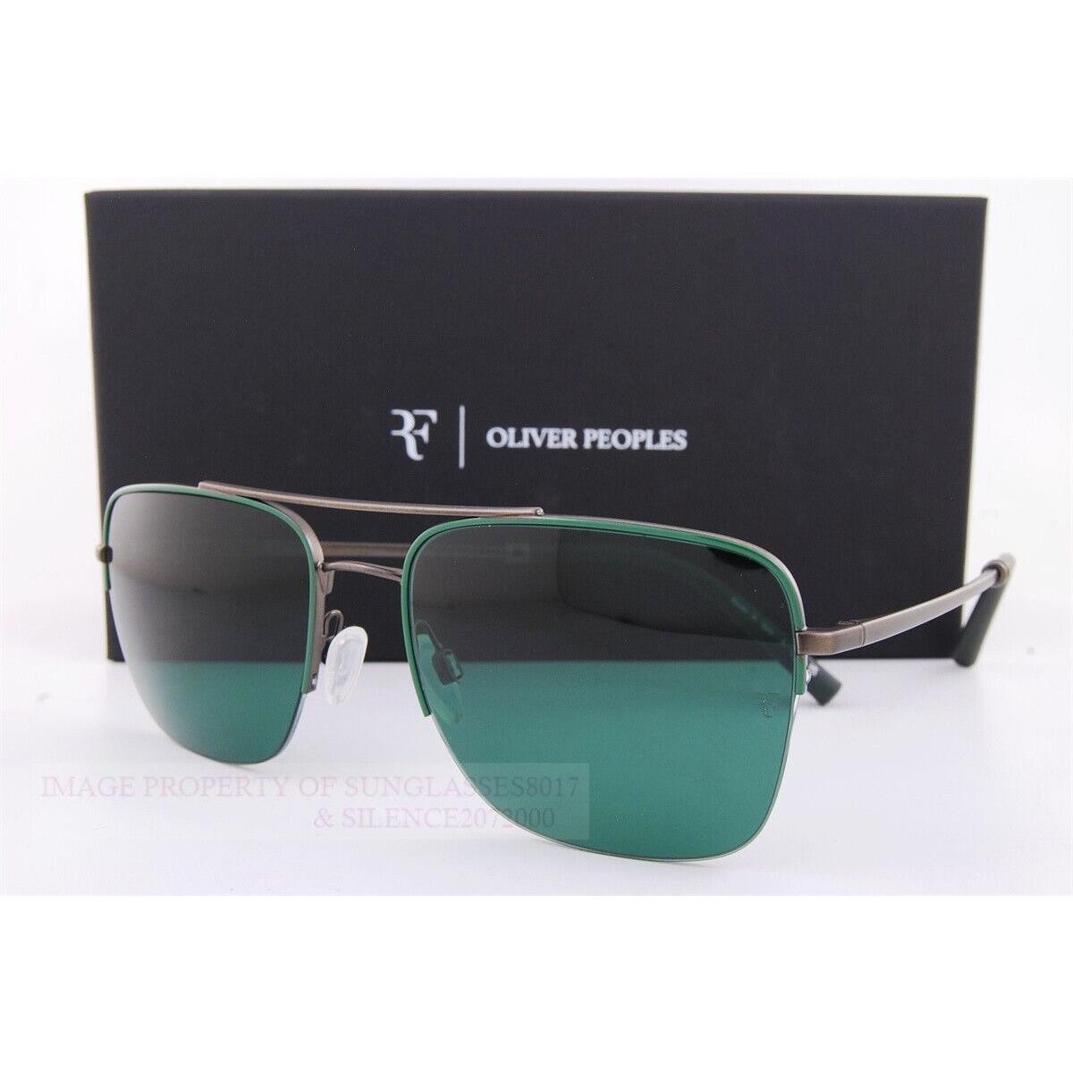 Oliver Peoples Sunglasses R-2 OV 1343S 533971 Ryegrass Pewter/forest