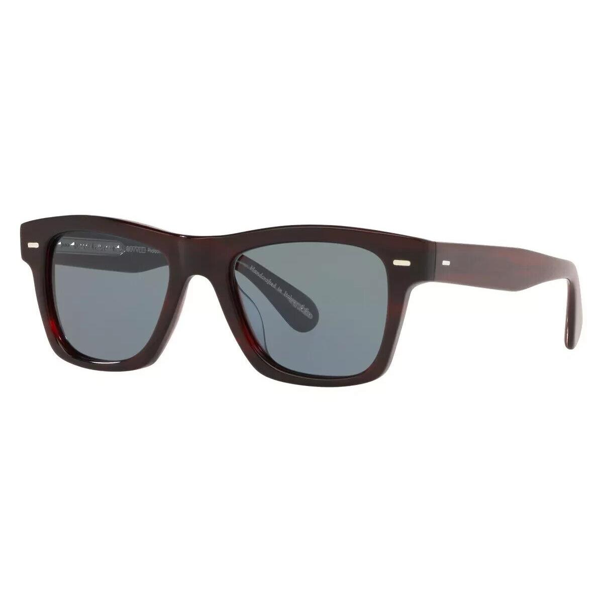 Oliver Peoples Men`s 49mm Burgundy Bark Polarized Sunglasses OV5393SU 1675R8 49