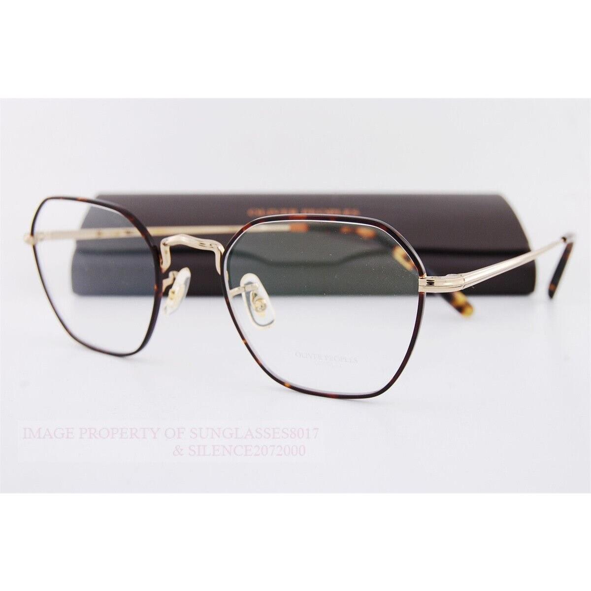 Oliver Peoples Eyeglass Frames Levison OV 1334 5305 Havana/gold 49mm