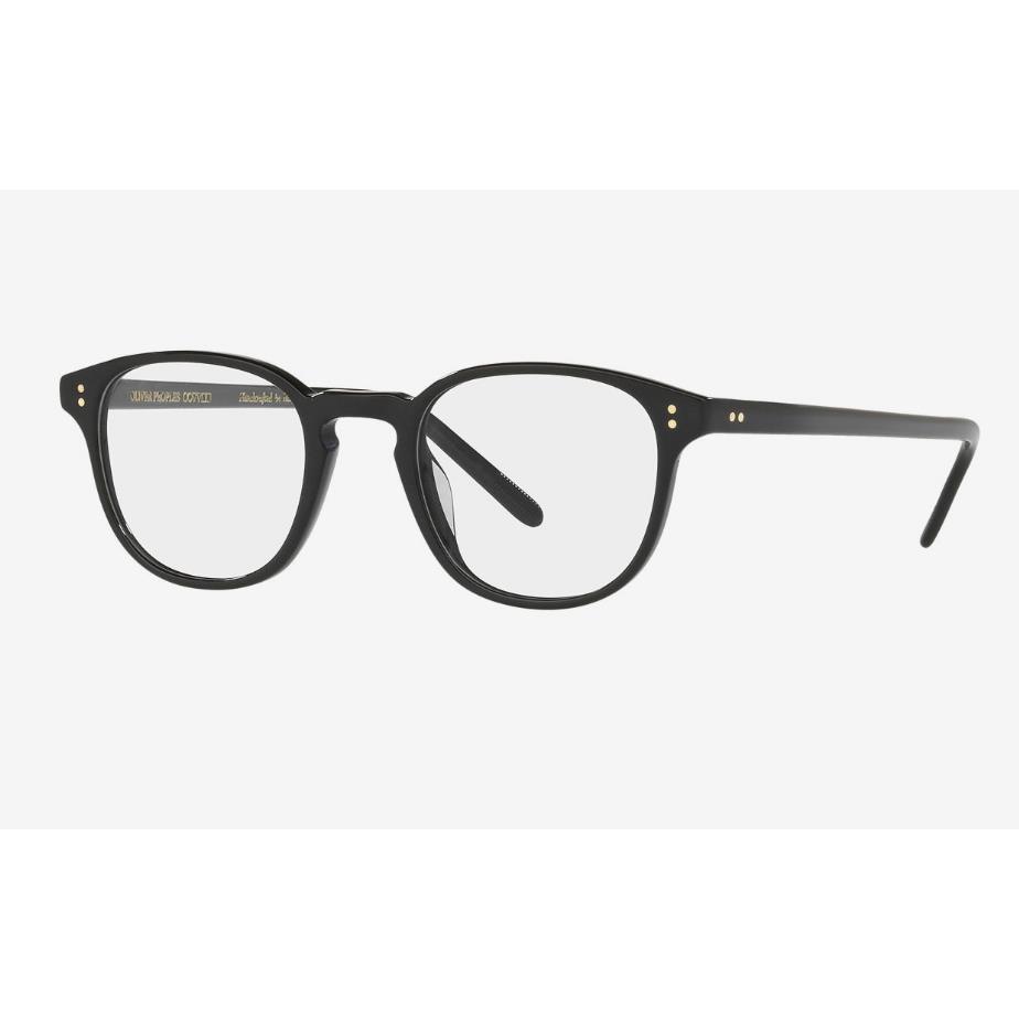 Oliver Peoples Eyeglasses Frames OV5219FM 1005 Fairmont-f Black Round 45-21-145