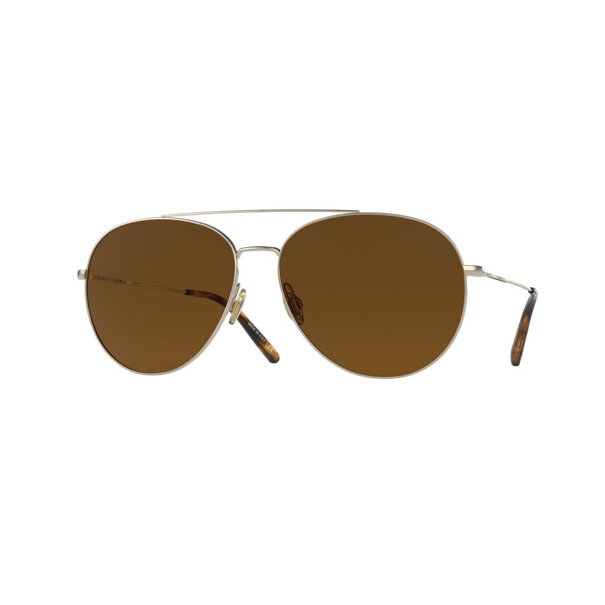 Oliver Peoples OV1286S 503557 Airdale Soft Gold True Brown 58 m Men`s Sunglasses