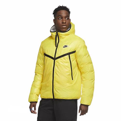 Nike Sportswear Windrunner Repel Jacket Yellow CZ1508-735 Men`s 2XL