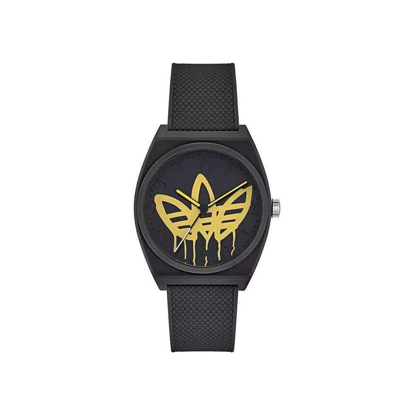 Adidas Black Unisexs Analogue Watch Project Two