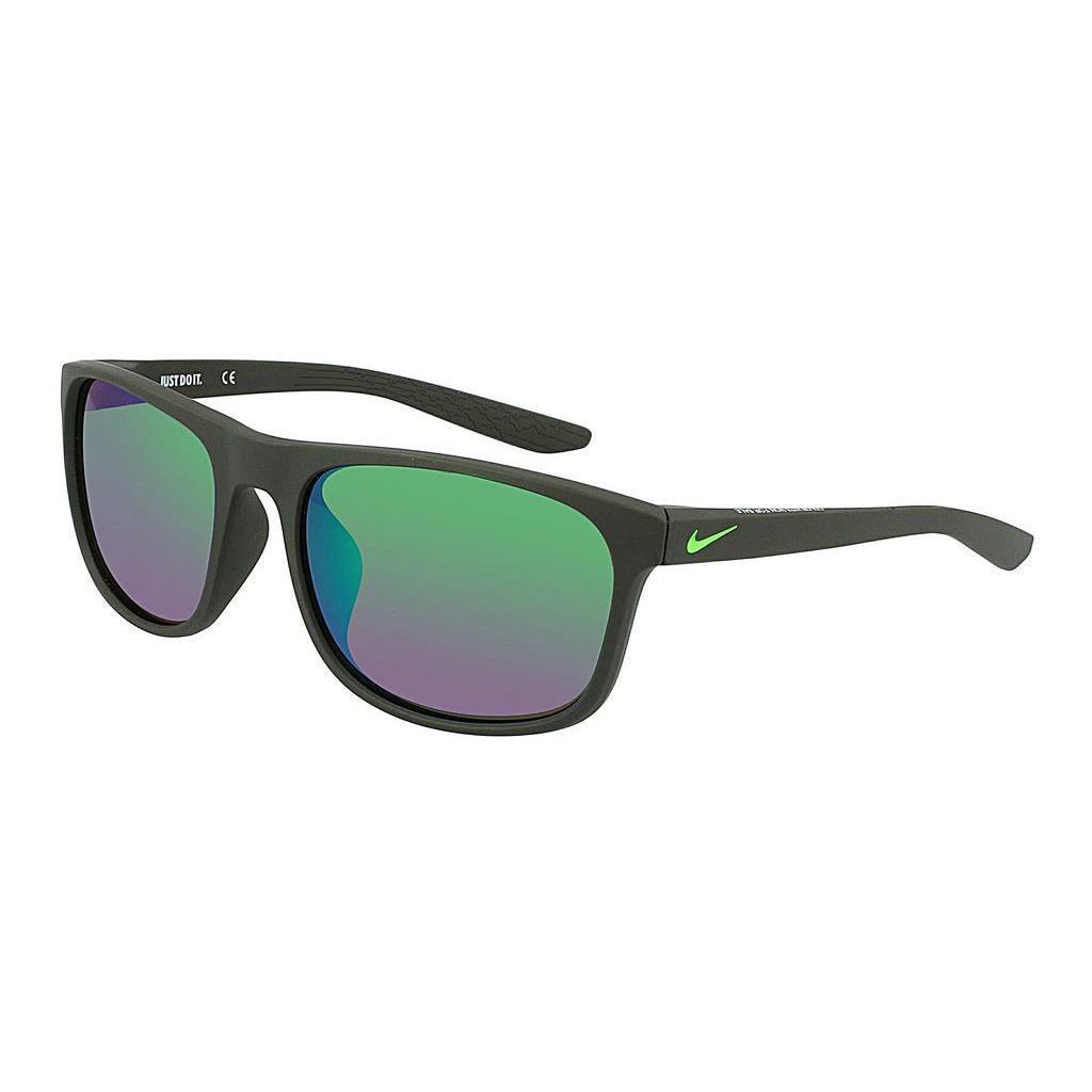 Nike Unisex Endure Gradient Square Sport Sunglasses Matte Sequoia Gray