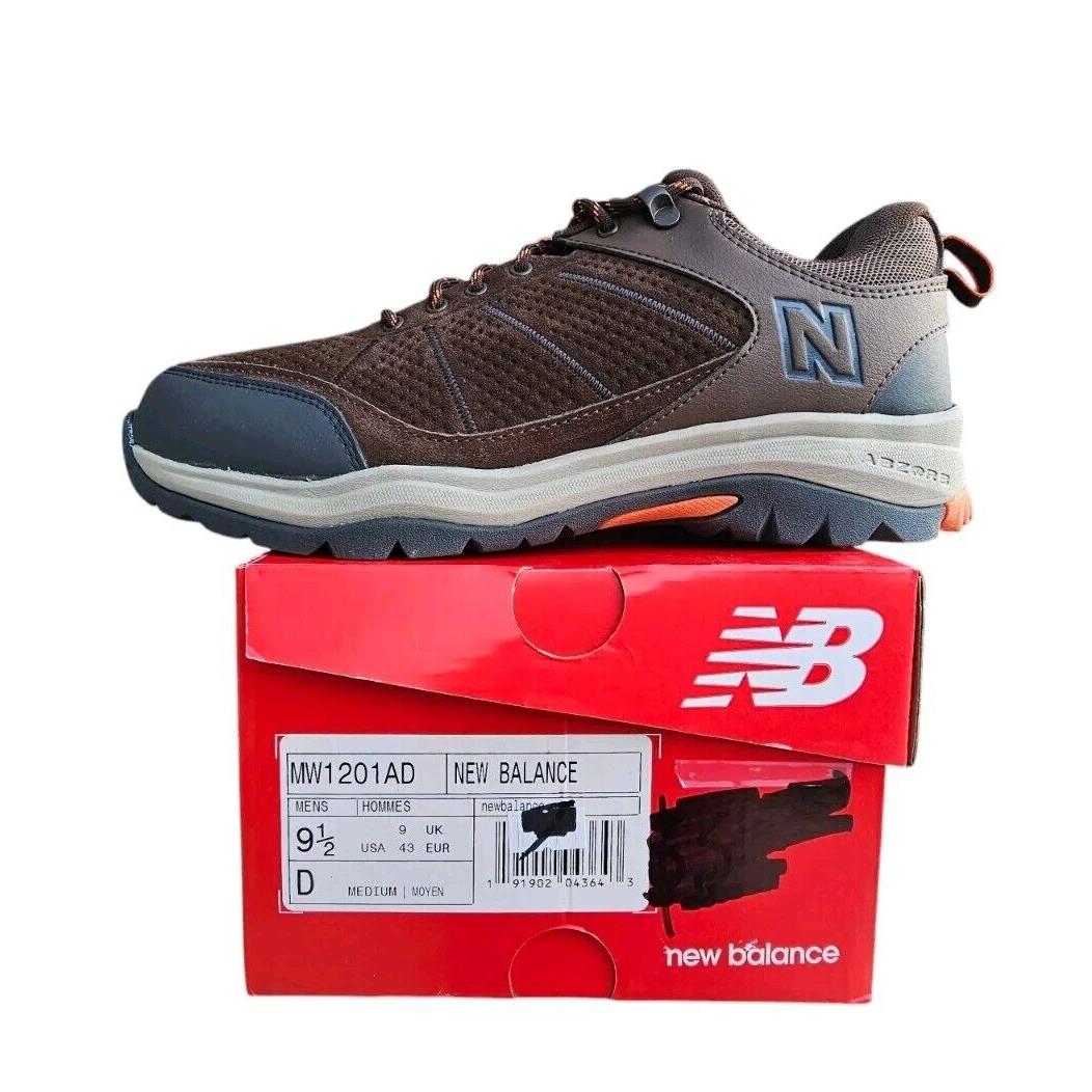 New Balance Mens 1201v1 Trail Walking Shoe 9.5 D Brown Adrift phantom New SporTipTop