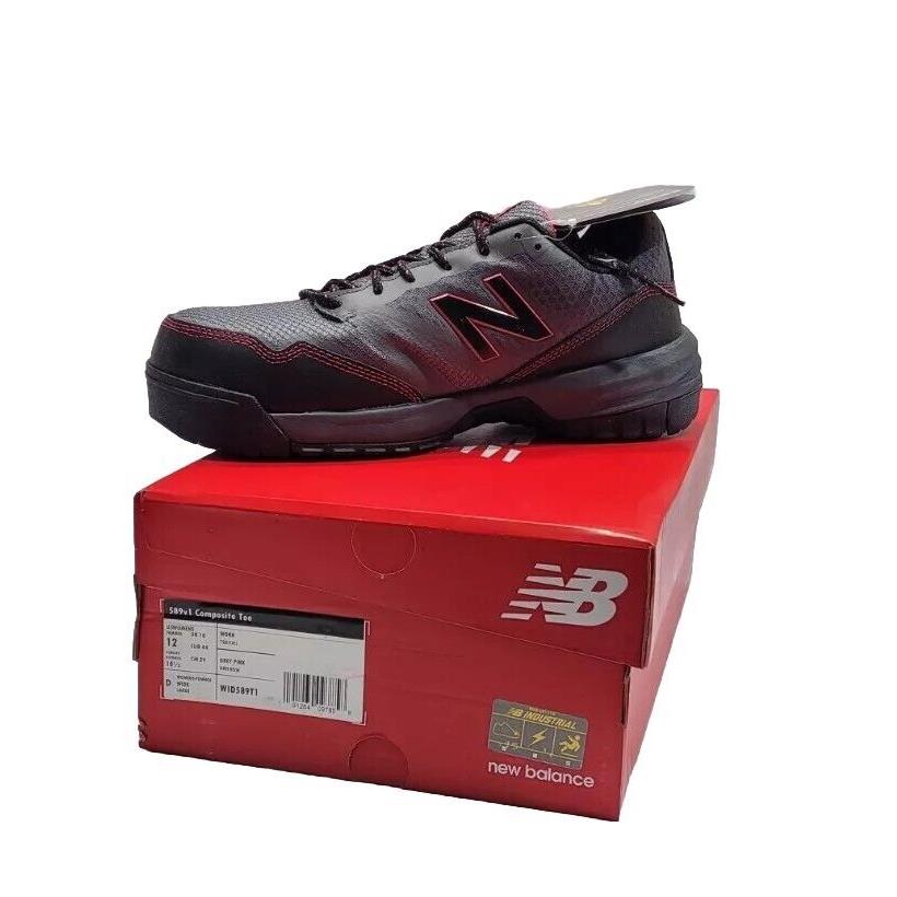 Women`s New Balance Work Logic Composite Toe Size 12 - Gray