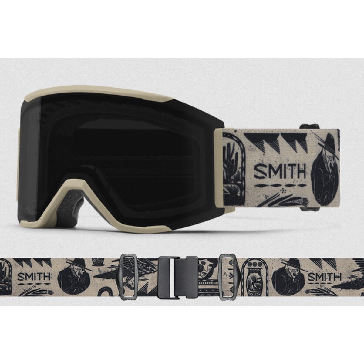 Smith Squad Mag AS Jess Mudget Cps Black Mirror Ski Snow Goggles