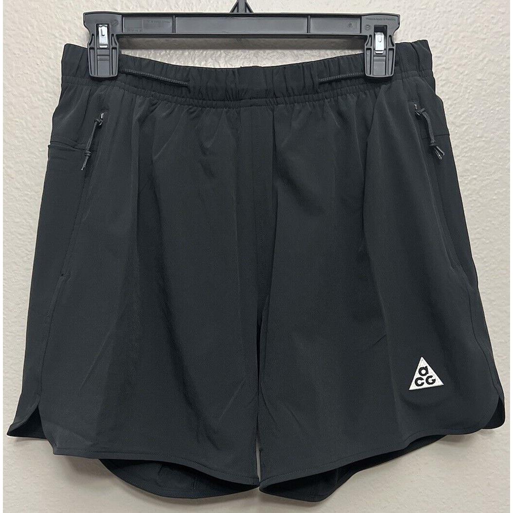 Nike Acg New Sands Dri-fit Shorts Acg Sands Dri-fit Shorts Black Mens Size Small DN3955 010 S