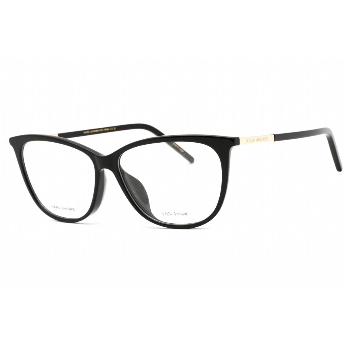 Marc Jacobs MJ706F-807-55 Eyeglasses Size 55mm 13mm 145mm Black Women