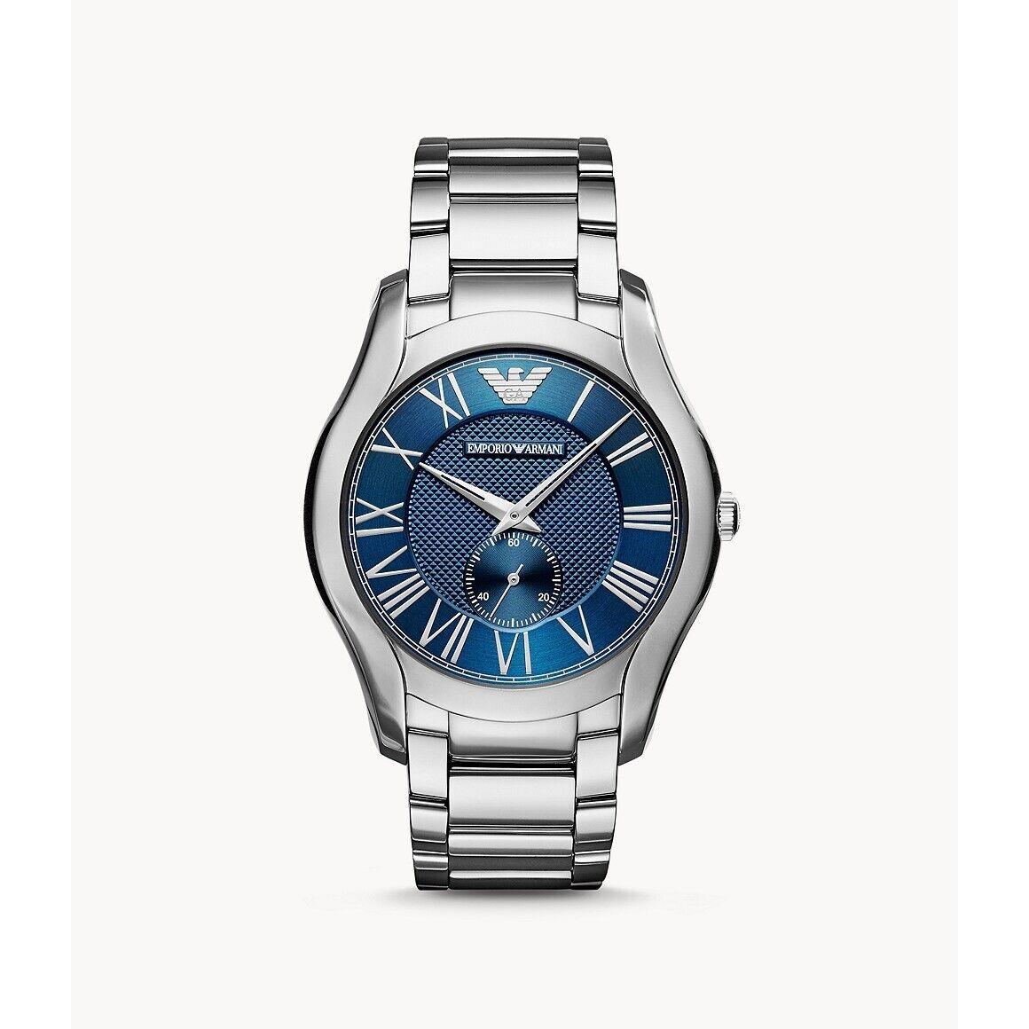 Emporio Armani Valente AR11085 Blue Dial Men`s Watch