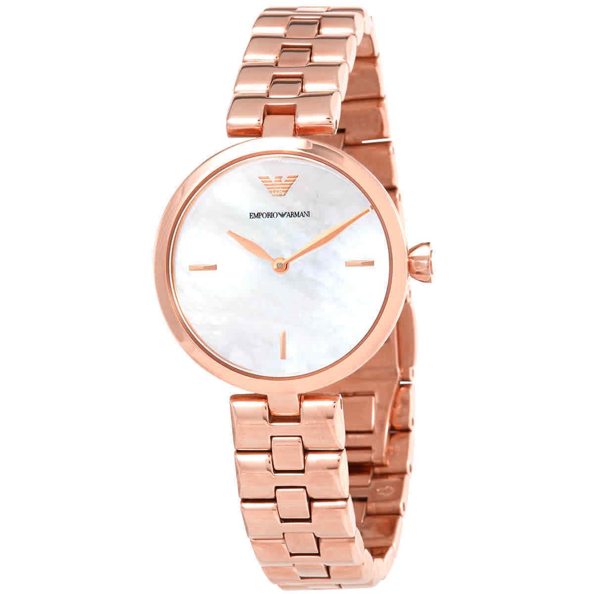 Emporio Armani Arianna Quartz Mop Dial Ladies Watch AR11196