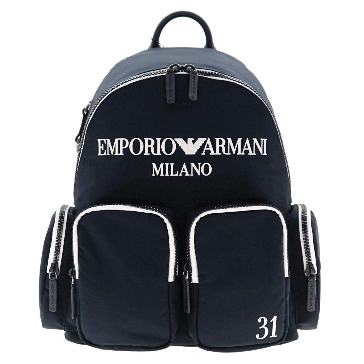 Emporio Armani Backpack No. 31 Navy Blue Nylon