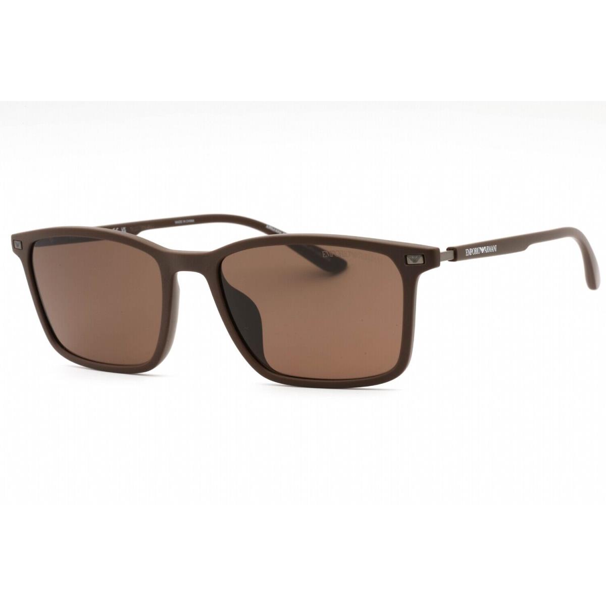 Emporio Armani 0EA4223U-610573 Matte Brown Sunglasses