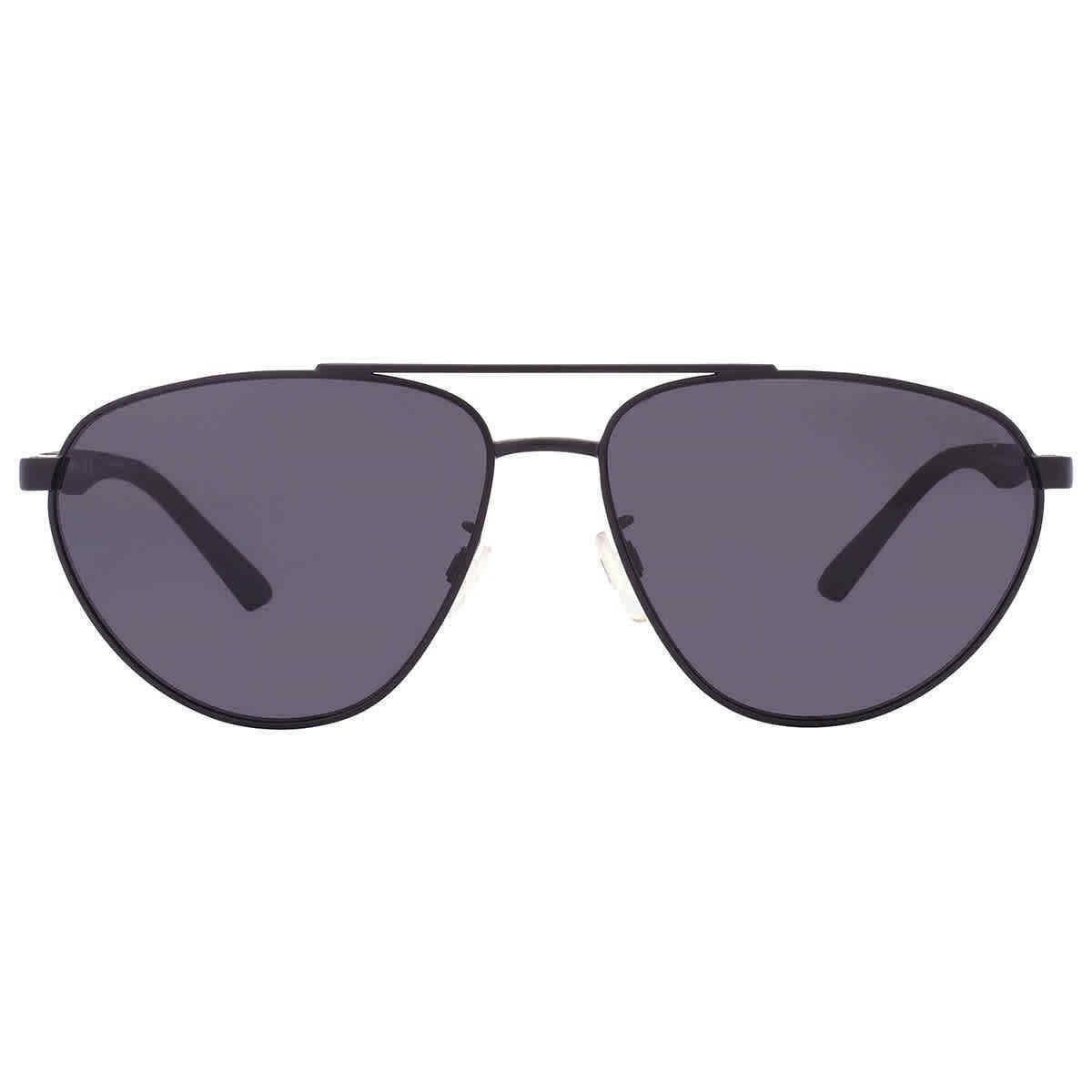 Emporio Armani Gray Pilot Men`s Sunglasses EA2125 300187 60 EA2125 300187 60