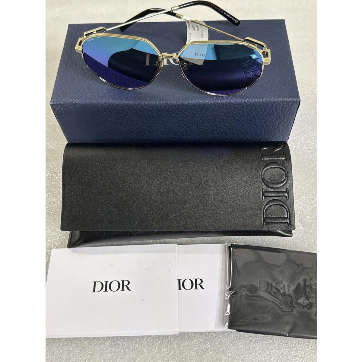 Christian Dior Cdlink A1U DM40026U 33X Gold Sunglasses 61-13-145