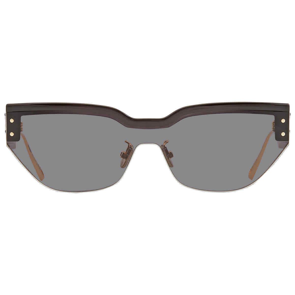 Dior Grey Shield Ladies Sunglasses Diorclub M3U 45A0 99 Diorclub M3U 45A0 99