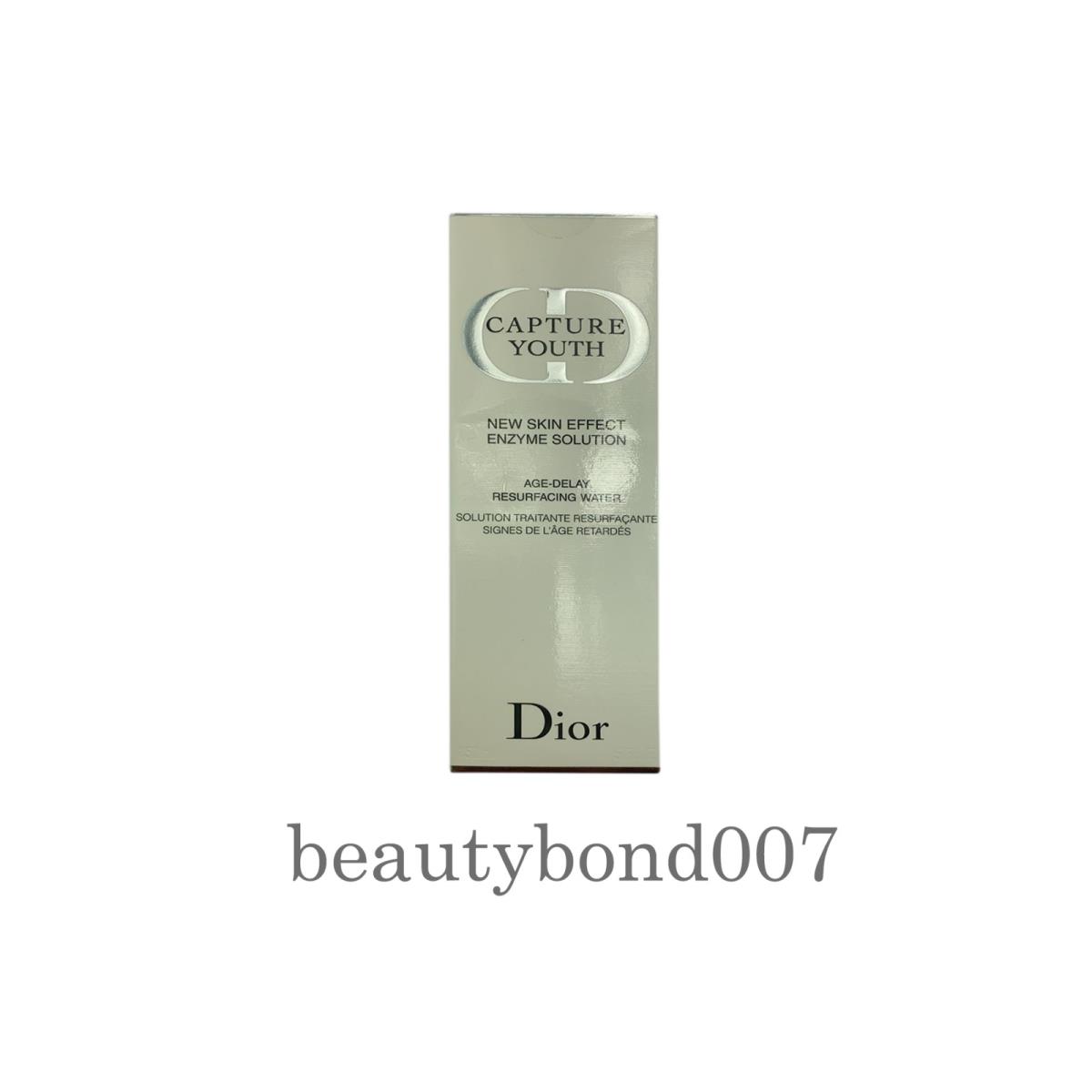 Christian Dior Enzyme Capture Youth Age Delay Resurfacing Water 5 FL OZ