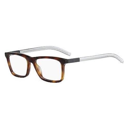 Christian Dior BLACKTIE215-MWA54 Havana Clear Eyeglasses