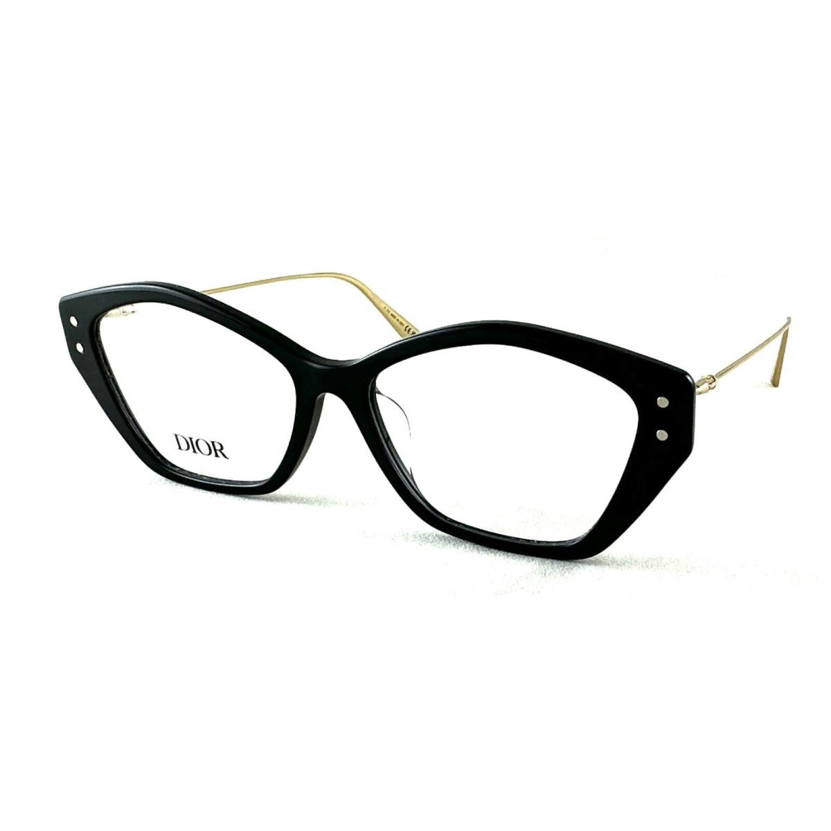 Christian Dior Indioro S51 1200 Black Frame Eyewear Glasses 54-15-135