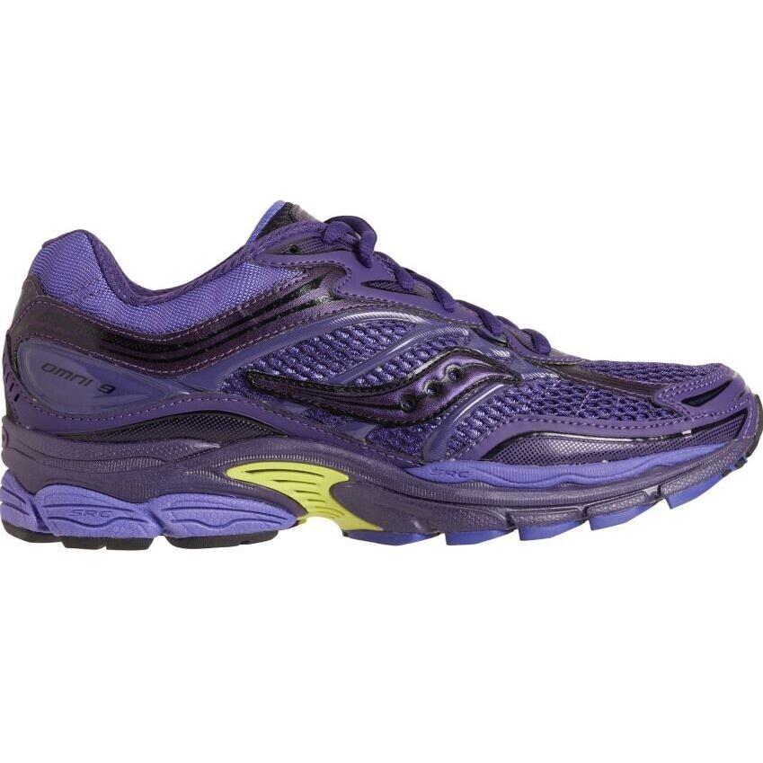 Saucony Progrid Omni 9 Running Shoes Purple - Purple