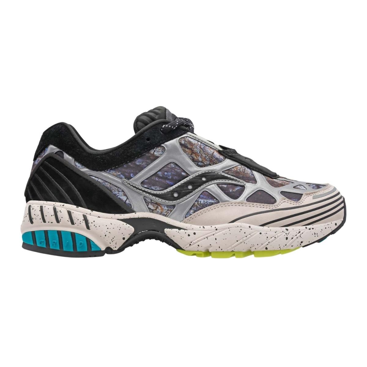 Saucony Grid Web Mens Style : S70649-1 - Grey/Black