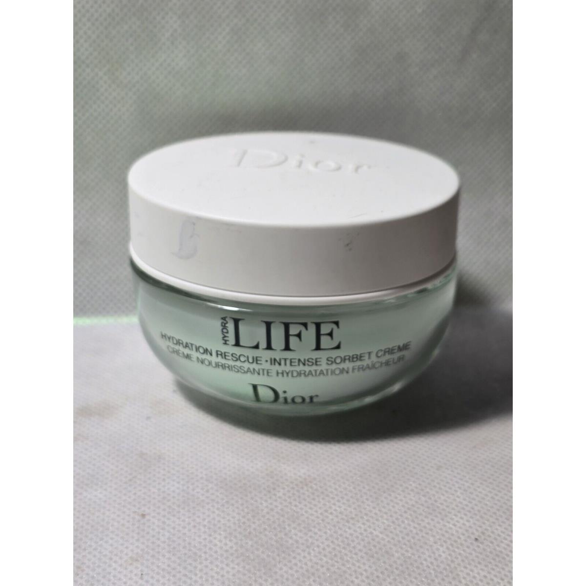 Christian Dior Hydra Life Hydration Rescue Intense Sorbet Creme -50ml/1.7oz -sea