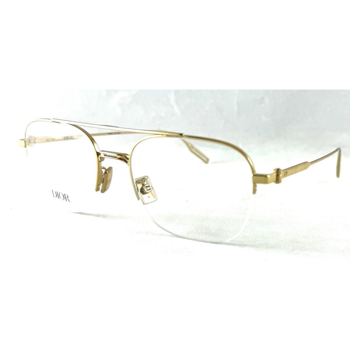 Christian Dior Neodioro S5U Aviator B000 Gold Frame Eyewear Eyeglasses 54 19 145 Fash Brands