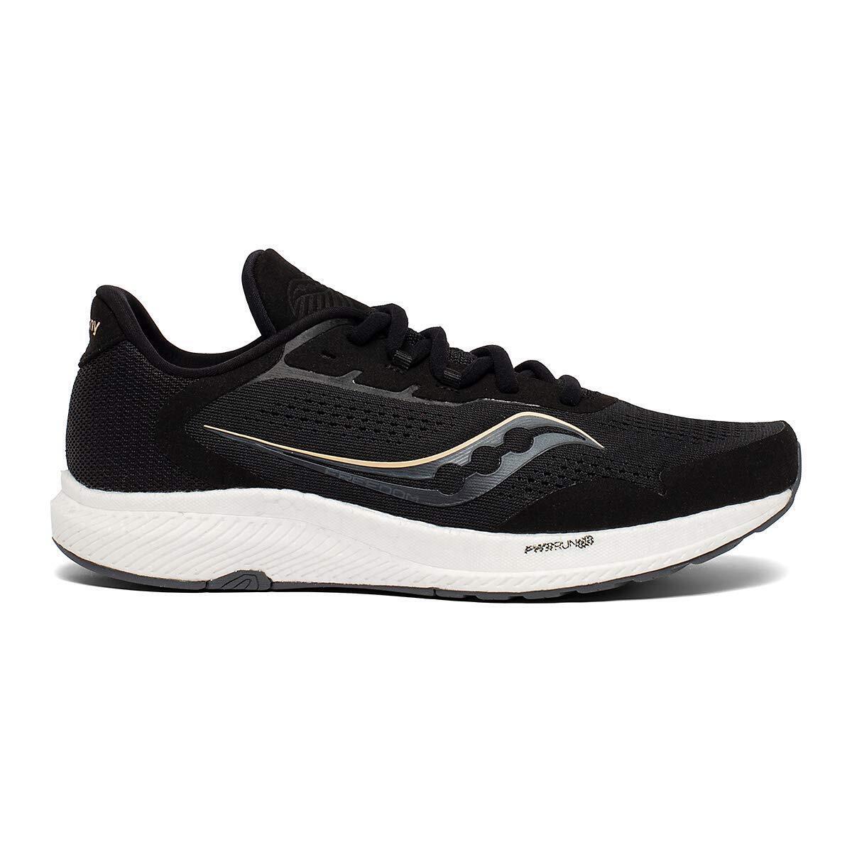 Saucony Women`s Freedom 4 Running Shoe Black/sunset 10.5 - Black/Sunset