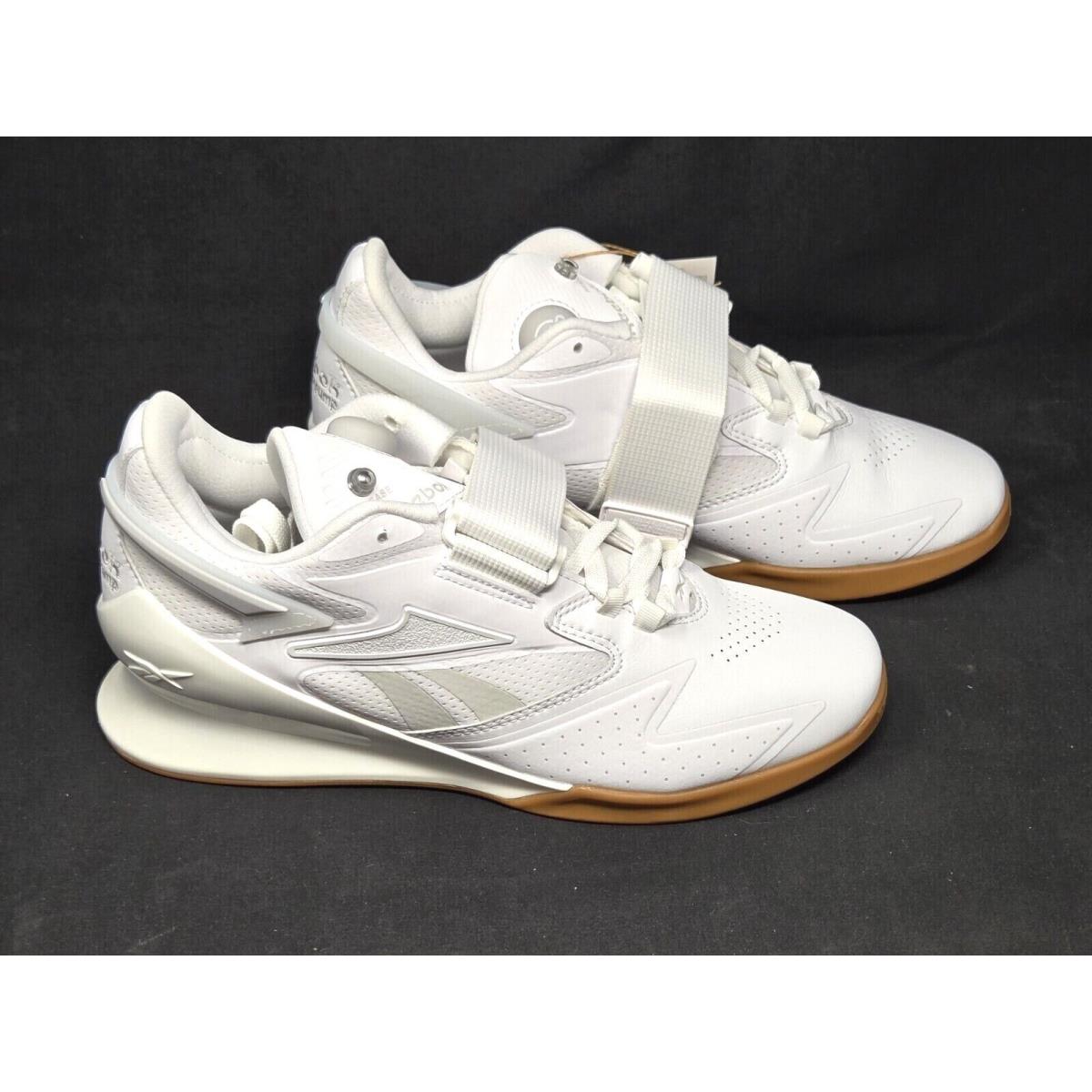 Reebok Legacy Lifter Iii 3 Womens White Gym Workout Weightlifting Shoes IE6699