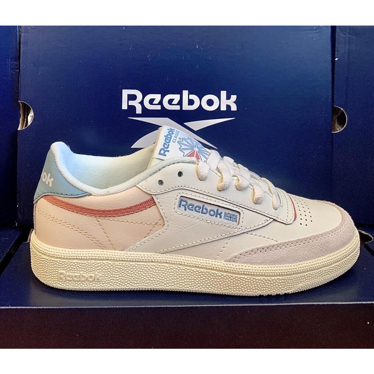 Reebok Women`s Club C 85 Chalk / Vintagechalk /softslate Pastel Shoes 100201301