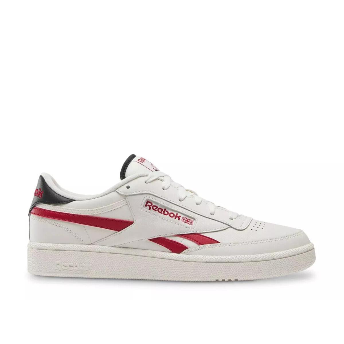 Reebok Men`s Club C Revenge Sneaker IG1059 100075005 Tennis Chalk/flasrd/black - CHALK/FLASRD/BLACK