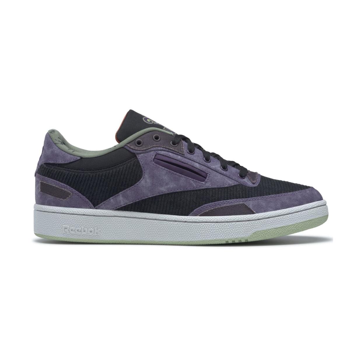 Reebok Men`s Club C Sneaker DC Comics/purple Shade/spirit White 8 - Purple