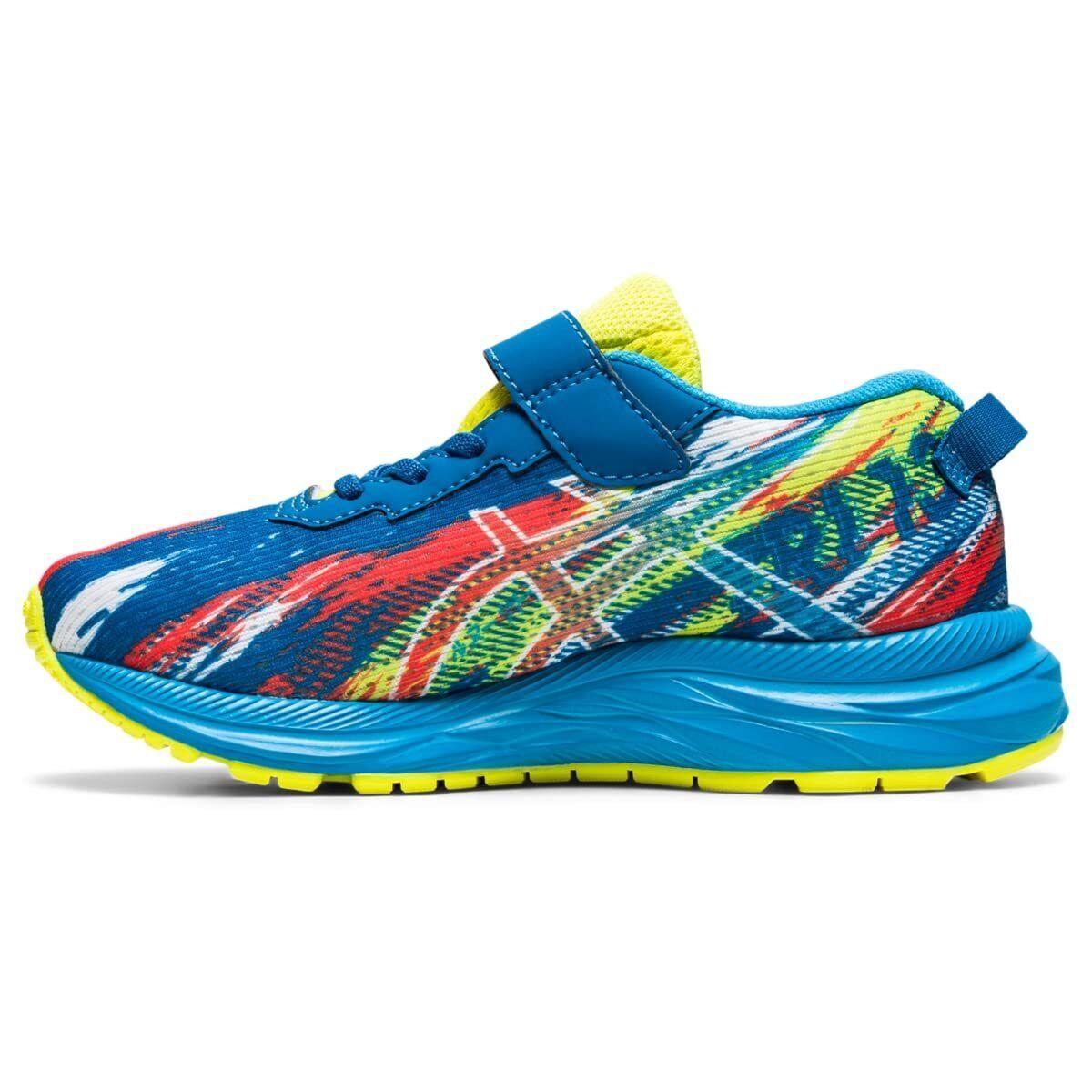 Asics Kid`s Pre Noosa Tri 13 Pre-school Running Shoes K12 Reborn Blue/sour Yuz - Reborn Blue/Sour Yuzu