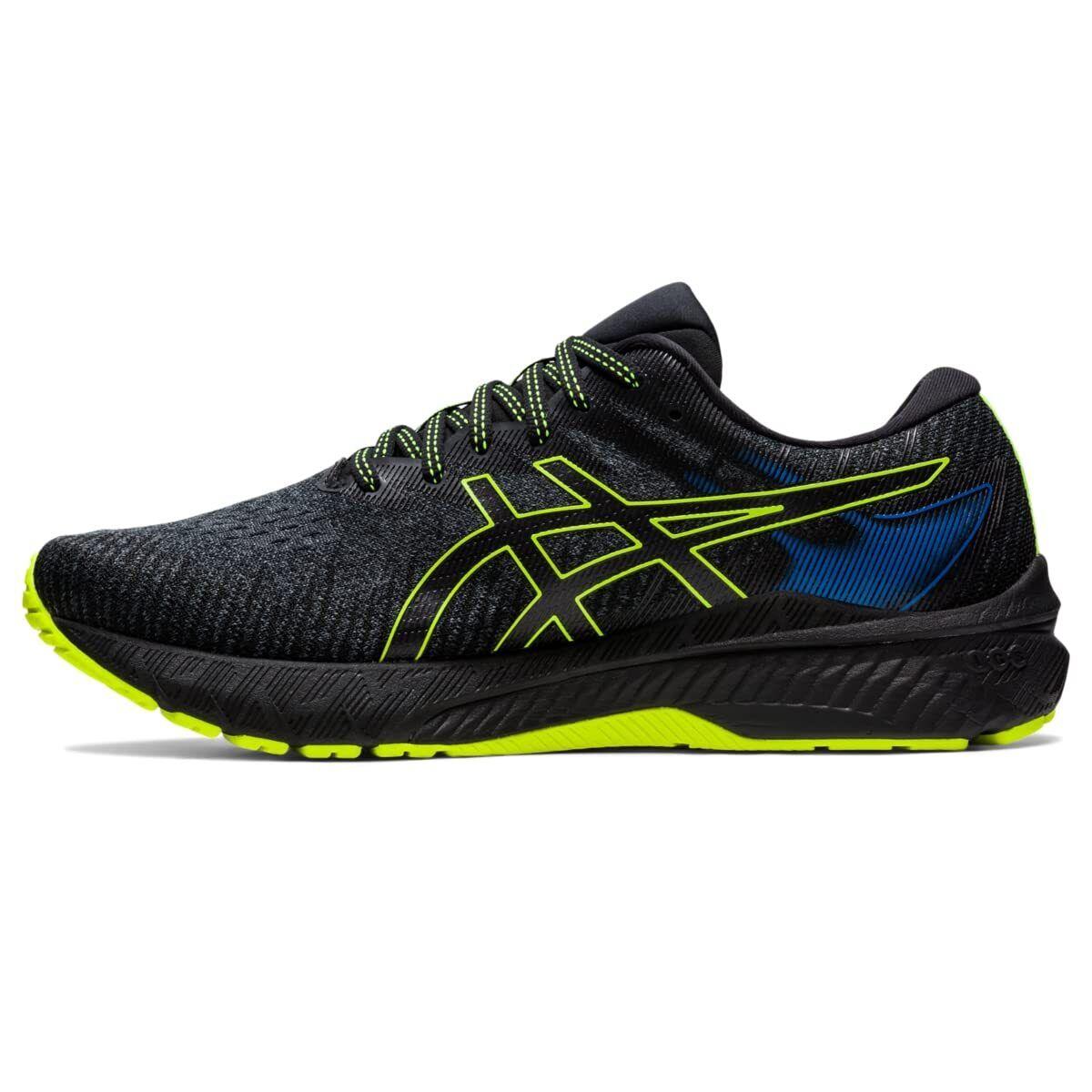 Asics Men`s GT-2000 10 Running Shoes 9 Graphite Grey/safety Yellow