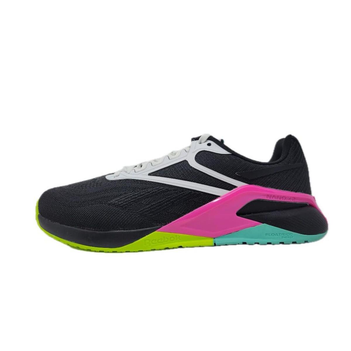 Reebok Women`s Nano X2 Cross Trainer Shoes Black/multicolor 8.5 M US - Black