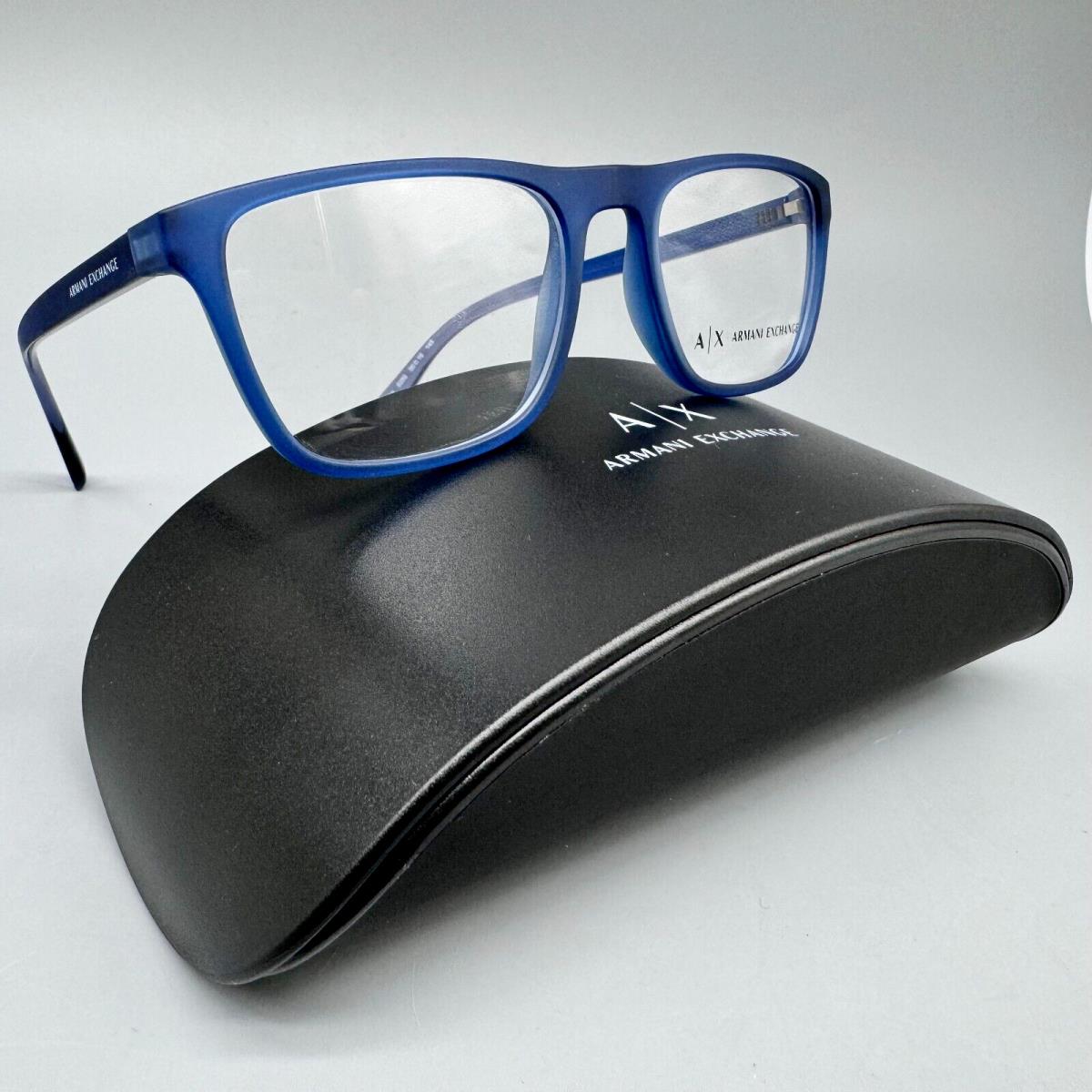 Armani Exchange AX 3054 / 8259 55-19-145 mm Blue Eyeglasses