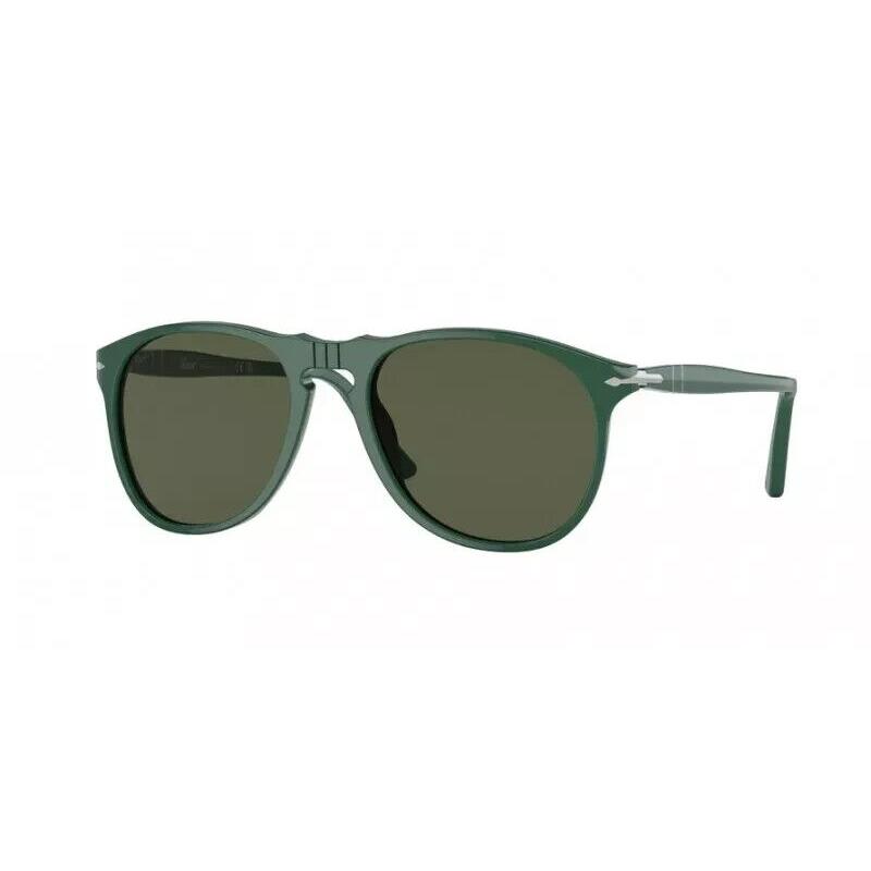 Persol Sunglasses PO9649S 117131 55 Green Frame Green Lens Unisex Frame