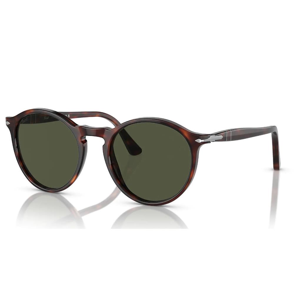 Persol PO3285S 24/31 Havana / Green 50mm Sunglasses