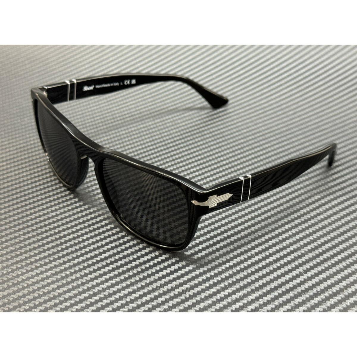 Persol PO3341S 95 B1 Black Dark Grey Unisex 58 mm Sunglasses